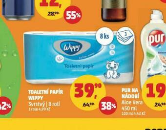 Penny Market Wippy toaletní papír nabídka