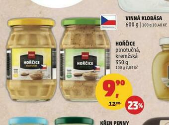 Penny Market Hořčice nabídka