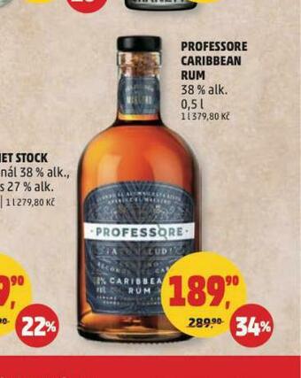 Penny Market Professore caribbean rum nabídka