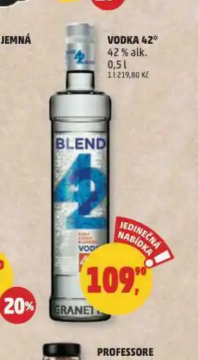 Penny Market Vodka 42 nabídka