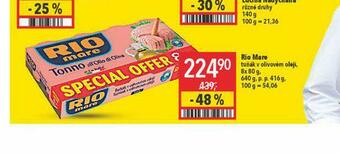 Globus Rio mare tuňák v olivovém oleji nabídka