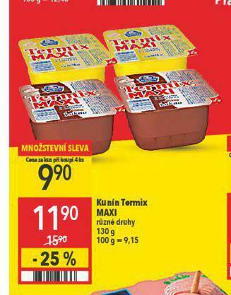 Globus Kunín termix maxi nabídka