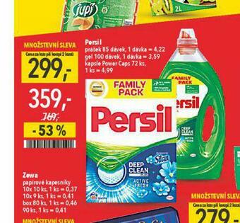 Globus Persil prací prostředek nabídka