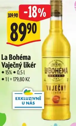 Albert La Bohéma Vaječný likér nabídka