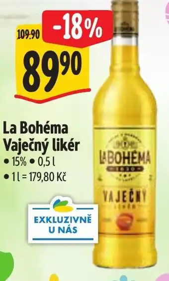 Albert La Bohéma Vaječný likér nabídka