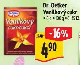 Albert Dr. Oetker Vanilkový cukr nabídka