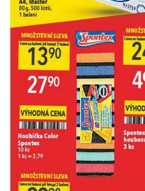Globus Houbička color spontex nabídka