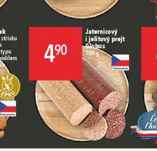 Globus Jaternicový prejt nabídka