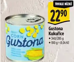 Albert Gustona Kukuřice nabídka