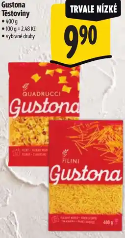 Albert Gustona Těstoviny nabídka