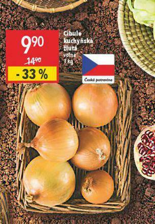 Globus Cibule kuchyňská žlutá nabídka