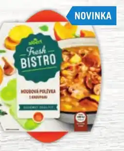 Albert Houbová polévka s kroupami nabídka