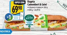 Albert Bageta Camembert & čatní nabídka