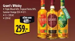 Albert Grant's Whisky nabídka