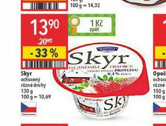 Globus Skyr ochucený nabídka