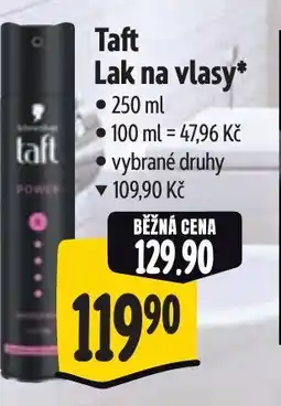 Albert Taft Lak na vlasy nabídka