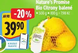 Albert Nature's Promise Bio Citrony balené nabídka