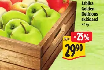 Albert Jablka Golden Delicious skládaná nabídka