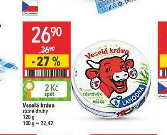 Globus Sýr veselá kráva nabídka
