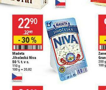 Globus Madeta jihočeská niva 50% nabídka