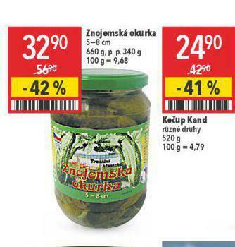 Globus Znojemská okurka nabídka