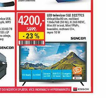 Globus Led televizor sencor 80 cm nabídka