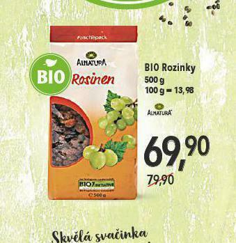 Globus Bio rozinky nabídka