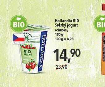 Globus Hollandia bio selský jogurt ochucený nabídka