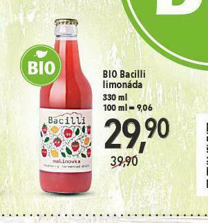 Globus Bio bacilli limonáda nabídka