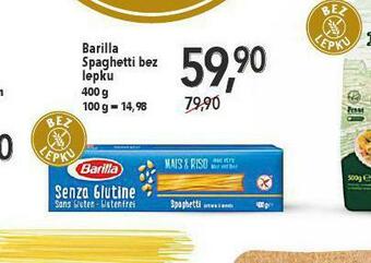 Globus Barilla spaghetti bez lepku nabídka