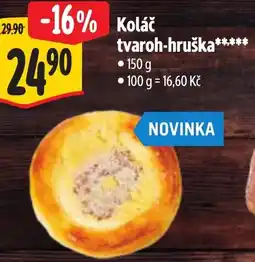 Albert Koláč tvaroh-hruška nabídka