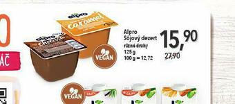 Globus Alpro sójový dezert nabídka