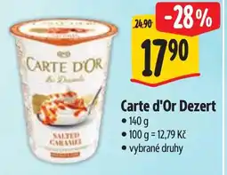 Albert Carte d'Or Dezert nabídka