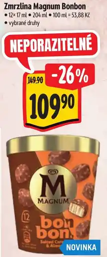 Albert Zmrzlina Magnum Bonbon nabídka