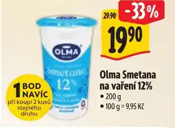 Albert Olma Smetana na vaření 12% nabídka
