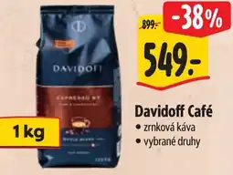 Albert Davidoff Café nabídka