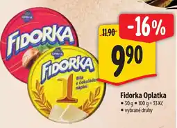 Albert Fidorka Oplatka nabídka