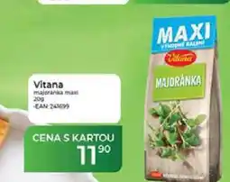 Tamda Foods Vitana majoránka nabídka