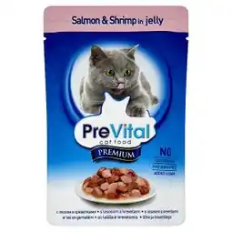 Tamda Foods PreVital Premium Kompletní krmivo pro dospělé kočky s lososem a krevetami 100g nabídka