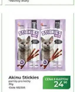 Tamda Foods Akinu Stickies pamlksy pro kočky nabídka