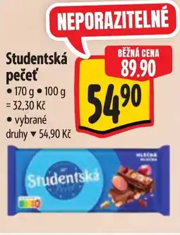 Albert Studentská pečeť nabídka