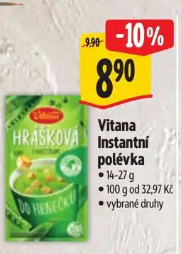 Albert Vitana Instantní polévka nabídka