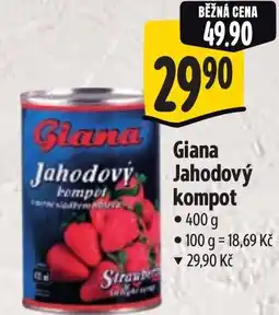 Albert Giana Jahodový kompot nabídka