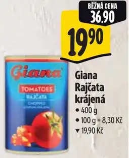 Albert Giana Rajčata krájená nabídka