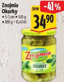 Albert Znojmia Okurky nabídka