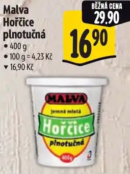 Albert Malva Hořčice plnotučná nabídka