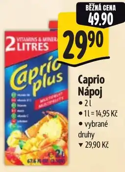 Albert Caprio Nápoj nabídka
