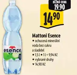 Albert Mattoni Esence nabídka