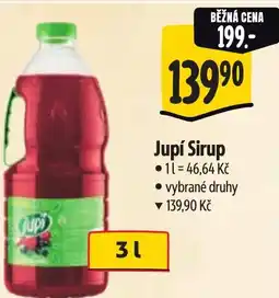 Albert Jupí Sirup nabídka