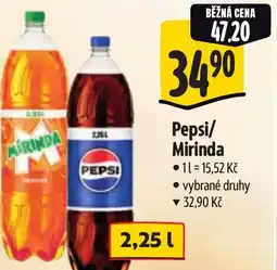 Albert Pepsi/ Mirinda nabídka